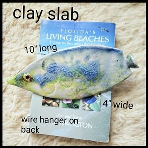 Clay Fish Wall Hanging